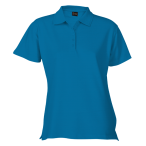 200g Ladies Pique Knit Golfer Atlantic Blue