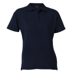 200g Ladies Pique Knit Golfer Navy
