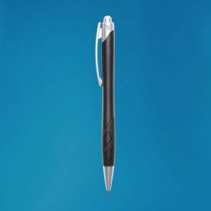 Cut out grip ballpoint pen