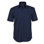 Mens Basic Shortsleeve Shirt Navy