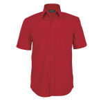 Mens Basic Shortsleeve Shirt Red