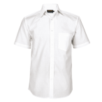 Mens Basic Short Sleeve Shirt White