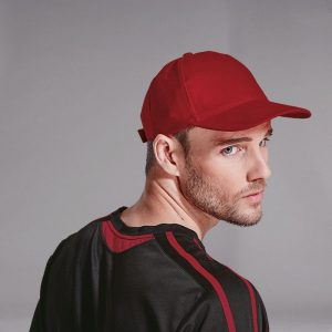 6 Panel Brushed Cotton Cap